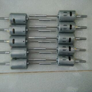 1 Động cơ quạt 545 12v DC có lắp sẵn chục quạt