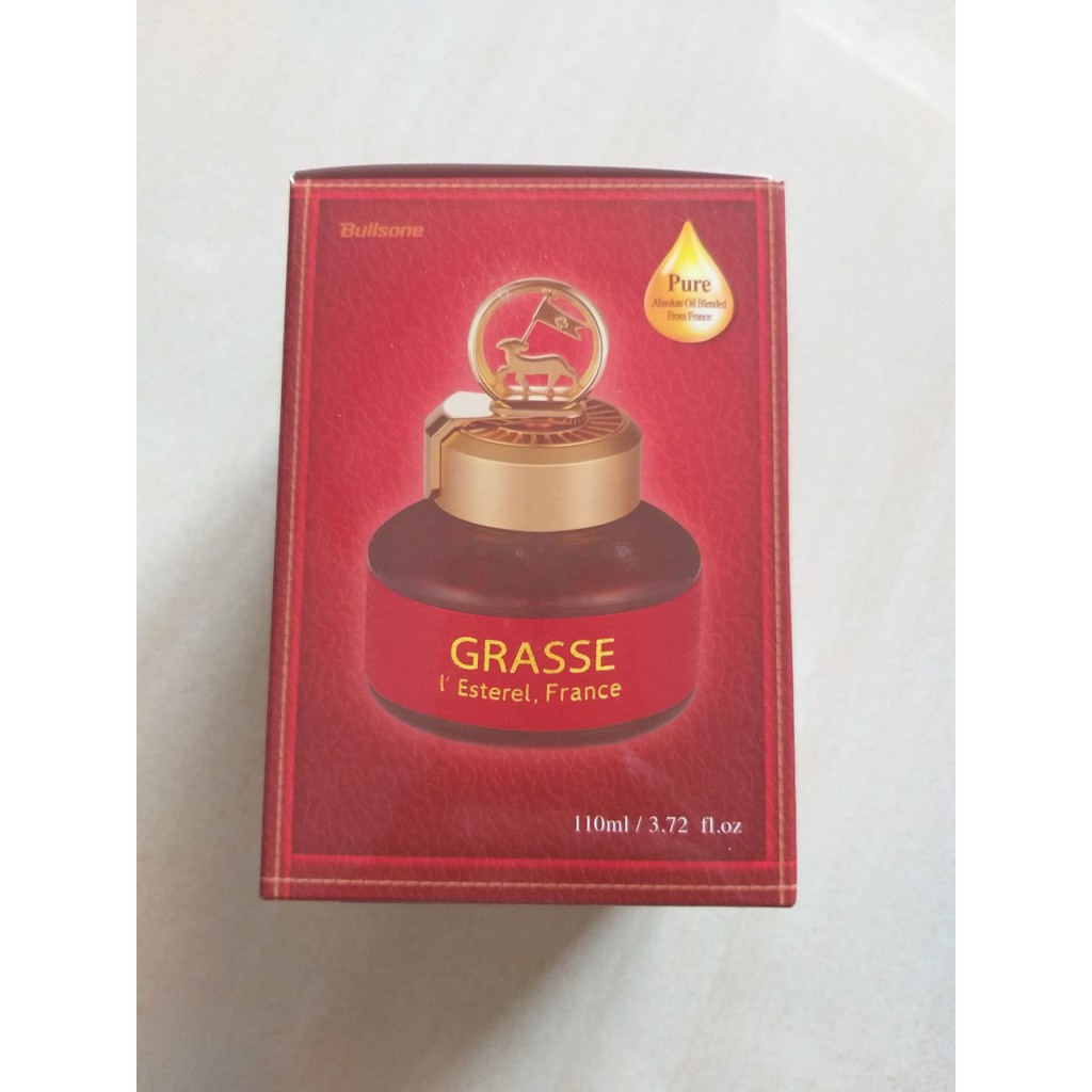 Nước Hoa Ô tô Grasse tinh dầu thiên nhiên Pháp 110ml khử mùi oto