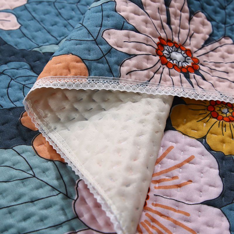 Đệm Lót Ghế Sofa Vải Cotton Cao Cấp Chống Trượt Họa Tiết Hoạt Hình Trang Trí Nội Thất