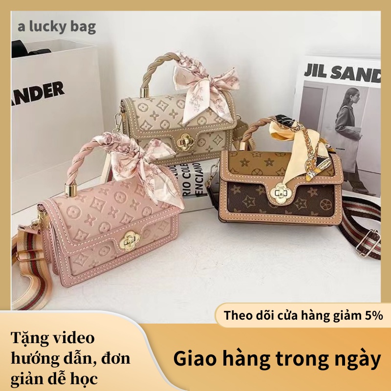{a lucky bag}Túi đeo chéoBow Tie DIY Bag Handmade làm quà tặng cho người yêu của bạn