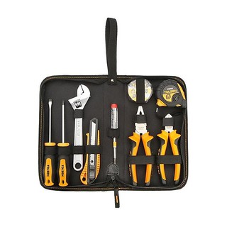 Bộ dụng cụ 9 món sửa chữa gia đình tolsen 85301 - đen