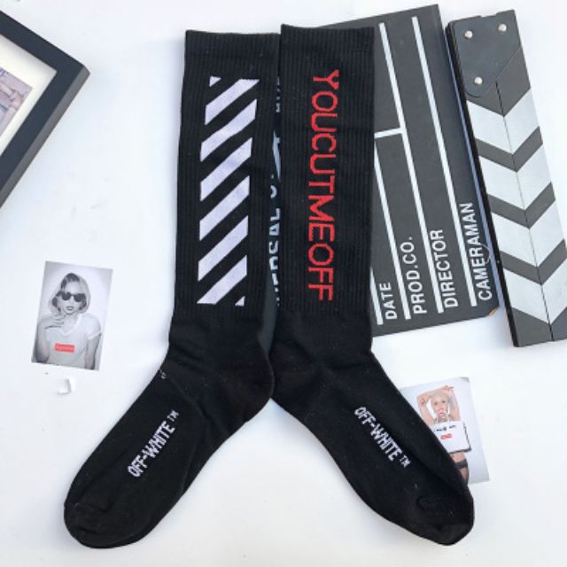 VỚ OFF WHITE BẮP CHÂN