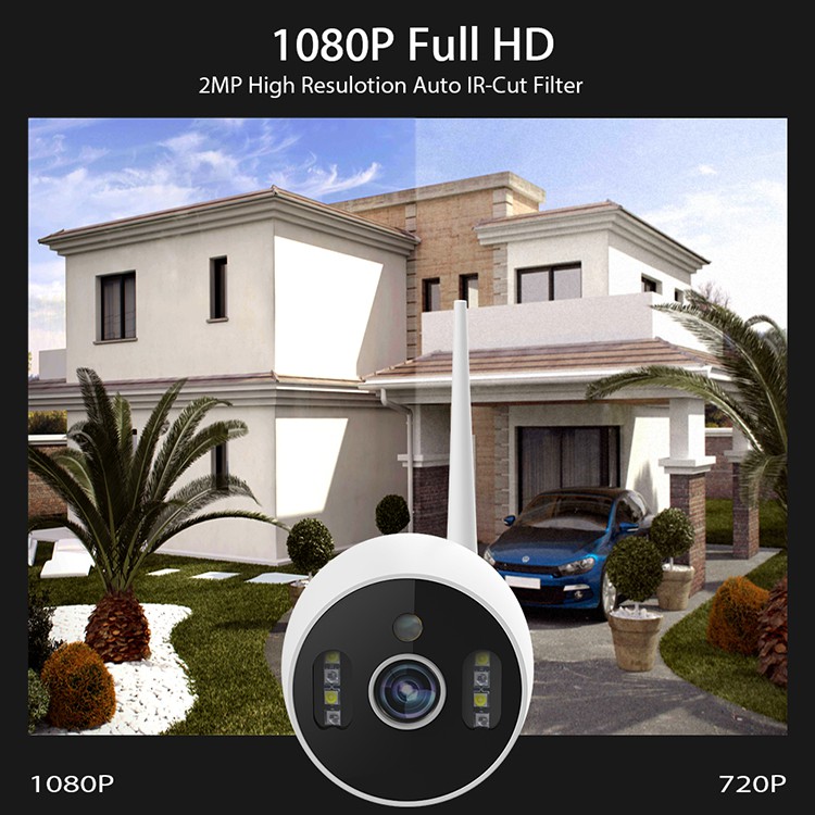 Camera Wifi Ngoài Trời Tuya Smart Life Outdoor Chống Nước Chống Trộm Đột Nhập Nhận Dạng Khuôn Mặt FULL HD | BigBuy360 - bigbuy360.vn