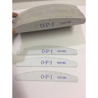 Set 5 Dũa móng OPI chữ D, dũa opi.