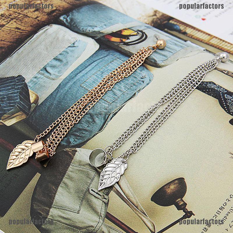 Bông Tai Hình Chiếc Lá Thời Trang Dành Cho Nữ