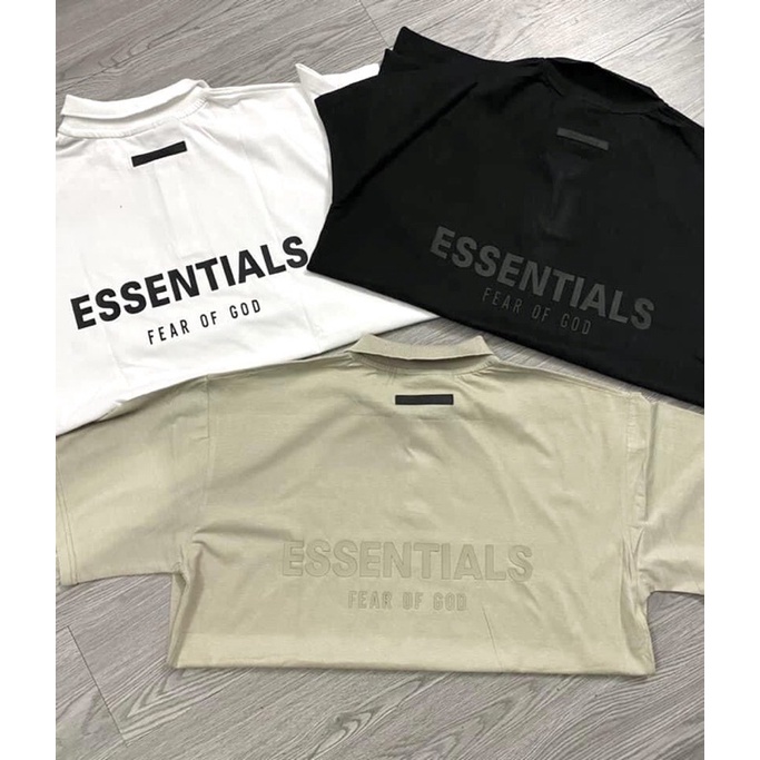 Áo Polo ESSENTIALS FEAR OF GOD mã TG 26 - Full tem tag