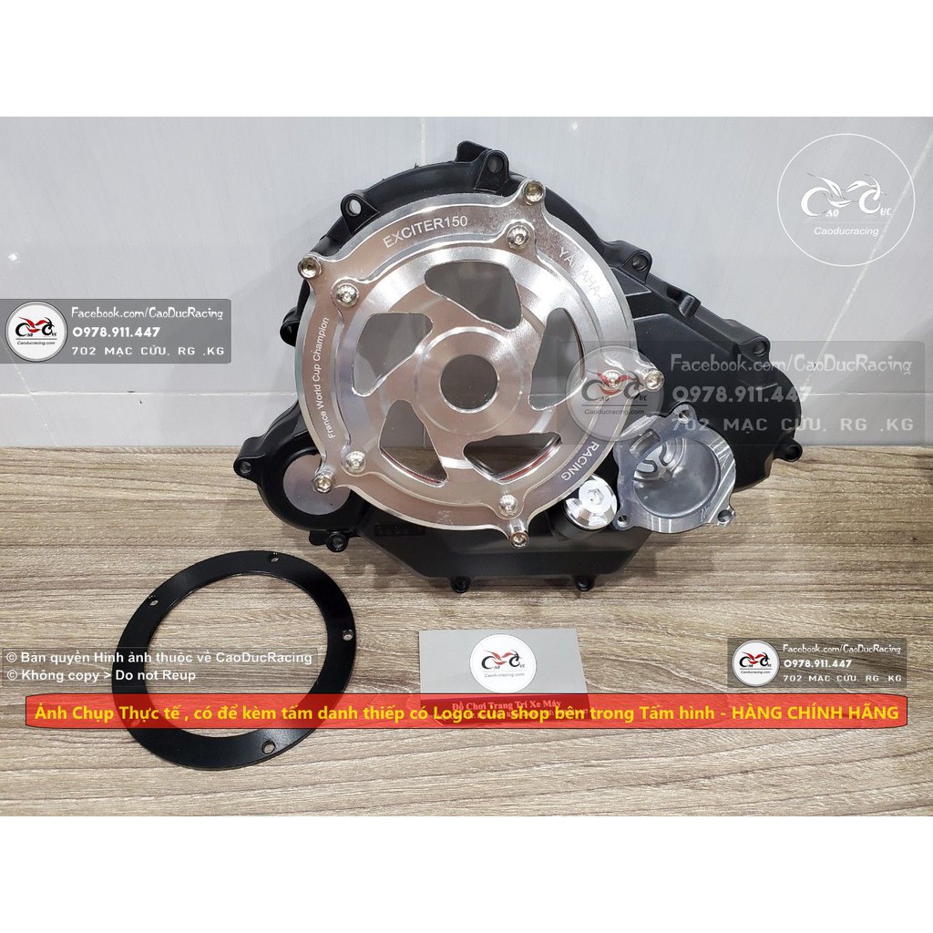 Lốc nồi ex150 trong suốt malay - lắp như zin cho ex150