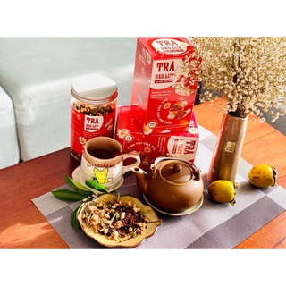 [COMBO 2 HỘP] TRÀ GẠO LỨT XẠ ĐEN ĐẬU ĐEN