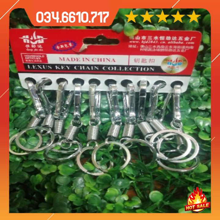 Móc chìa khóa ô tô xe máy chống rơi (1 chiếc)