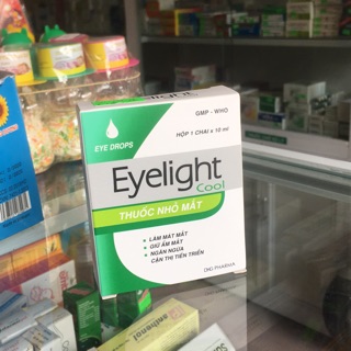 Thuốc nhỏ mắt eyelght xanh lọ 10ml