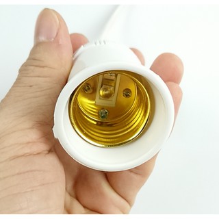 Đuôi đèn treo tiêu chuẩn kín nước E27 Trắng