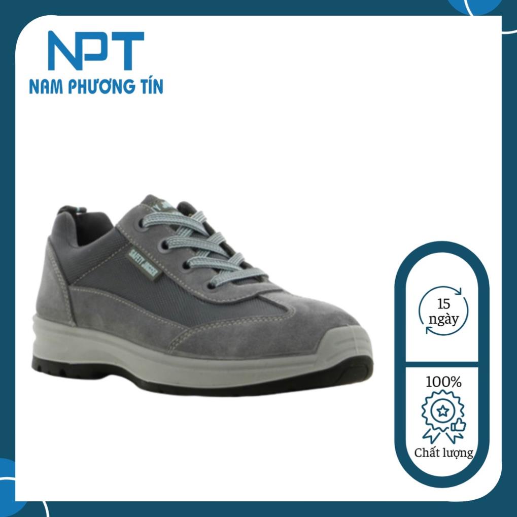 Giày bảo hộ lao động Safety Jogger màu xám bảo vệ an toàn cho đôi chân ORGANIC !