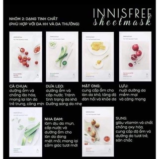 Mặt Nạ Innisfree 18 Vị