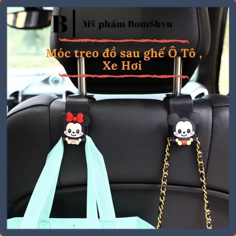Móc treo đồ ghế sau xe ô tô- xe hơi rất tiện lợi hình dễ thương