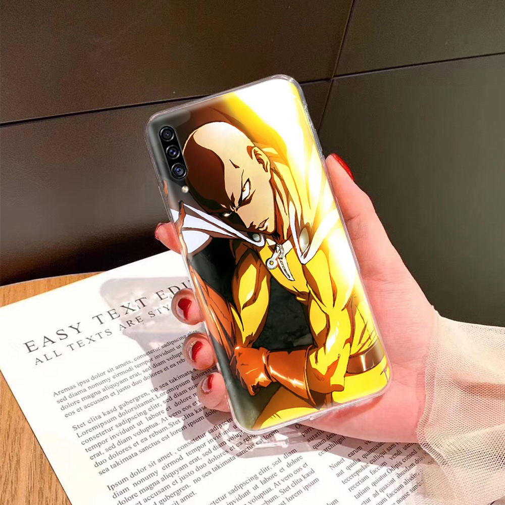 Ốp Điện Thoại Trong Suốt Hình One Punch Man Cho iPhone 5S 8 6 XR 7 6S 11 5 Plus Pro SE Max Ta81