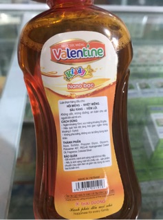 NƯỚC SÚC MIỆNG VALENTINE KIDDY