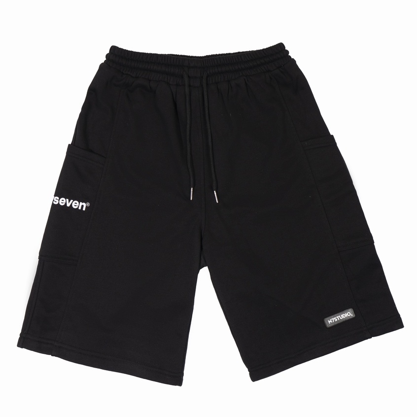 Quần Short Đùi Unisex N7 Neseven INSERT Basic nam nữ form rộng Local Brand