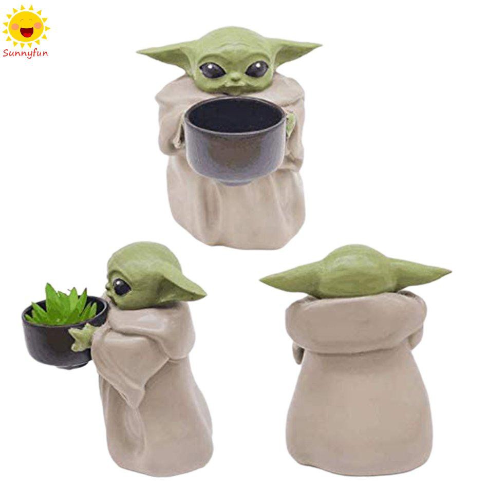 Mô Hình Búp Bê Em Bé Yoda Trong Phim Star Wars Thiết Kế Sáng Tạo Dễ Thương