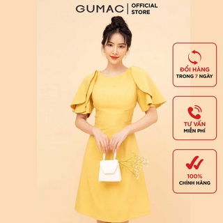 Đầm nữ bèo tay cách điệu GUMAC DB797