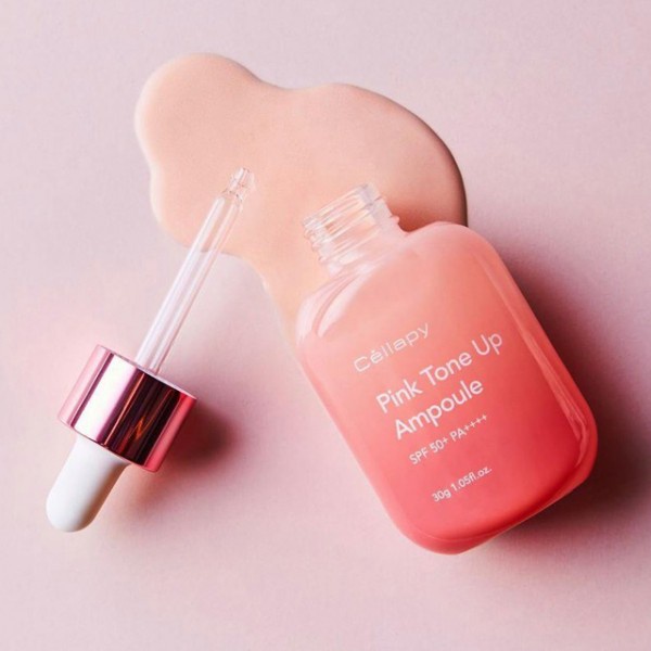 Hàng Hàn- Serum Dưỡng Trắng Hồng, Nâng Tone CELLAPY PINK TONE UP AMPOULE Chính Hãng 100%