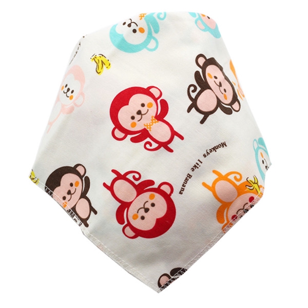 Yếm cotton in hoạt hình dễ thương cho bé