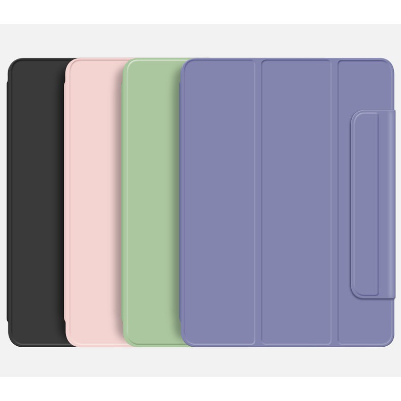 Bao Da Ipad Pro 12.9 Inch M1 M2 / 2022 / 2020/ 2018 Cover Nam Châm Quai Kẹp Pencil 2