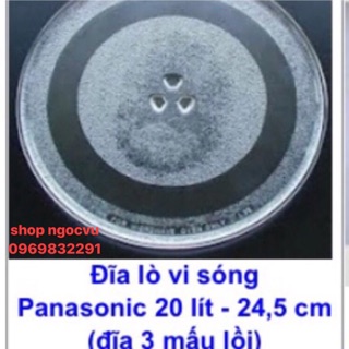 Đĩa thuỷ tinh lò vi sóng (Chính hãng)