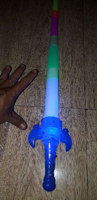 Giáng Sinh _Một cây Gậy 4 khúc có đèn Led dài 65cm bằng nhựa
