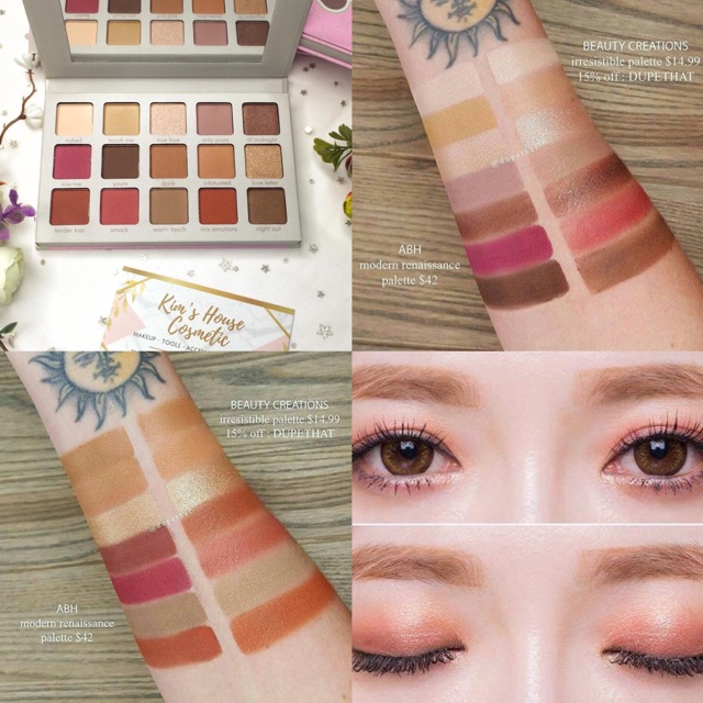 Bảng mắt Beauty Creations Irresisble