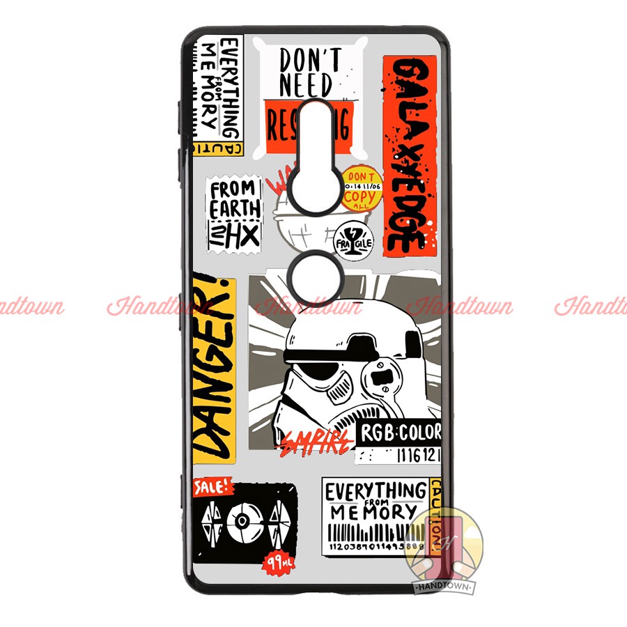 Ốp Lưng TPU Silicon Sony Xperia XZ1 XZ2 XZ3 XZ 1 X Z1 XZ 2 X Z3 Dẻo Đen Viền Bóng Lưng Nhám In Hình Nhiều Mẫu Phần A