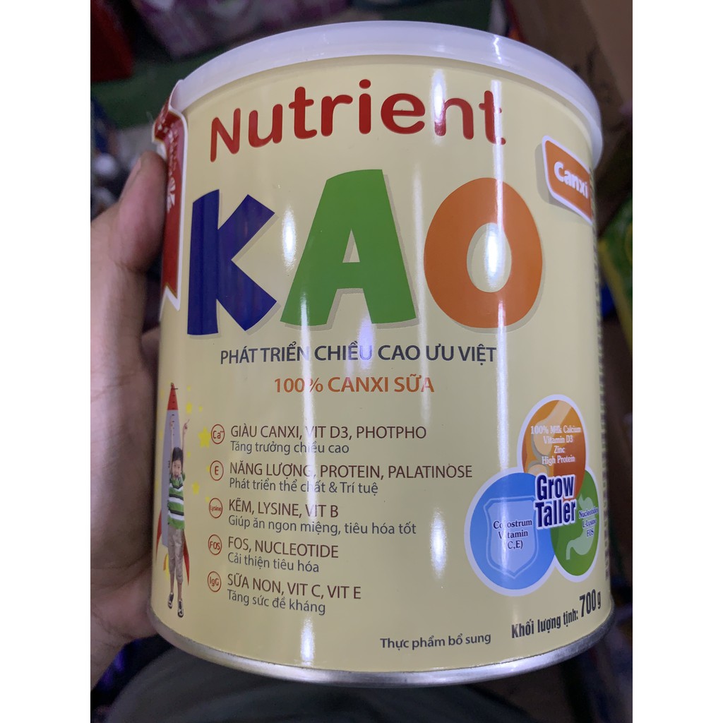 Sữa Bột Nutrient KAO Hộp 700g