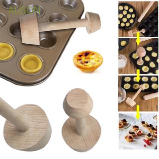 Dụng cụ làm bánh trứng bằng gỗ an toàn tiện lợi