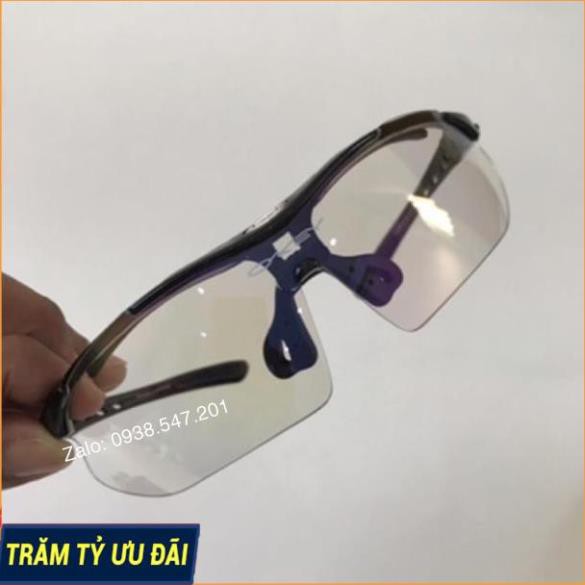 [Bảo Vệ Tốt]  Bộ mắt kính thể thao OAKLEY 5 trong 1