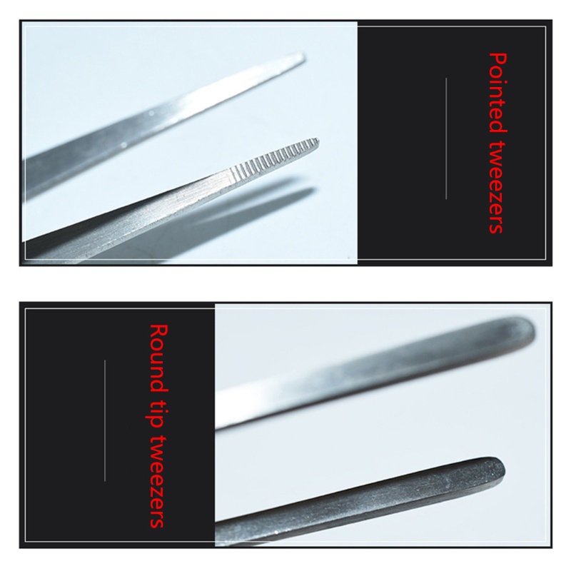 Nhíp Tròn Bằng Thép Không Gỉ Chuyên Dụng Cho Đảo Ngược