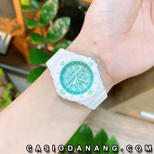 Đồng hồ nữ dây nhựa Casio chính hãng Anh Khuê LRW-200H-3CVDF (34mm)