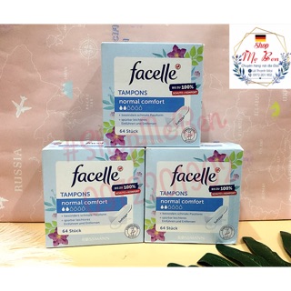Băng vệ sinh dạng tampon facelle size normal comfort 64