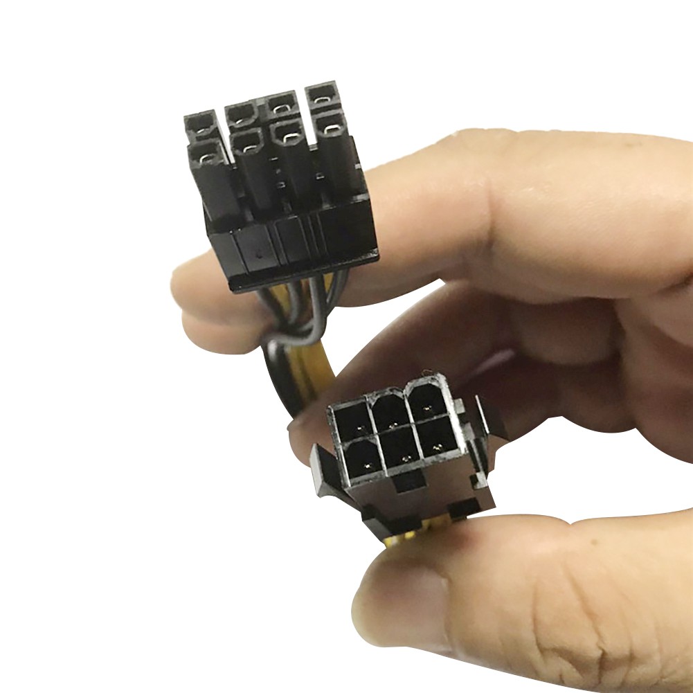 POWER Dây Cáp Nối Dài Chuyển Đổi Nguồn Điện 6-pin Sang 8-pin Pci-E Cho Card Đồ Họa | BigBuy360 - bigbuy360.vn