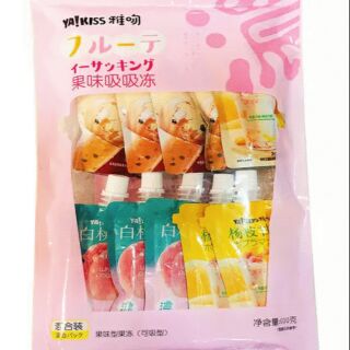 💥 Thạch nước trái cây Ya!Kiss gói nhỏ 60g 💥
