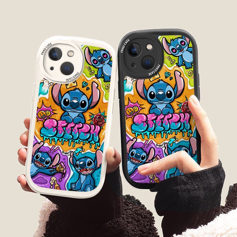 Disney Ốp Điện Thoại Silicon Mềm Chống Sốc Hình Lilo &amp; Stitch Cho IPhone 14 12 PRO 12 Mini 11 13 PRO Max Xs Max XR 6 7 8 Plus