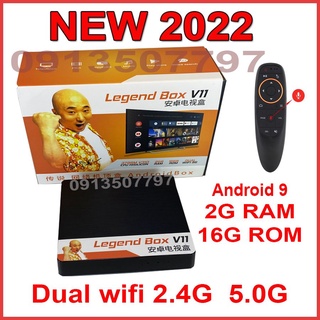 Mua Đầu androi Tv box ram 2G Legend Box V11 biến tivi thường thành smart tivi tặng điều khiển tìm kiếm giọng nói