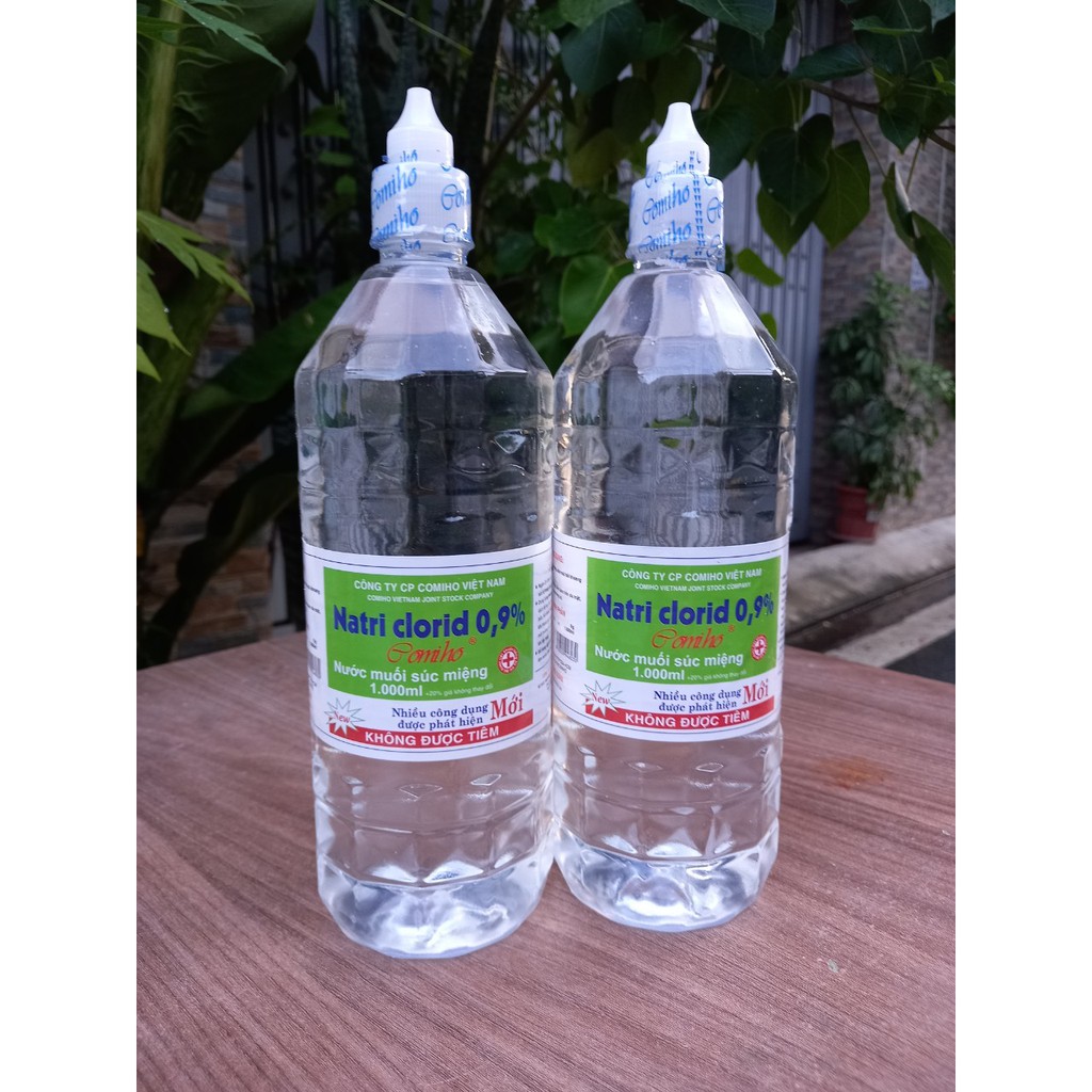 THÙNG Nước Muối Sinh Lý Sagopharco Natriclorid 0.9%