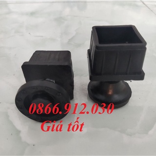 5 chiếc vuông 40x40 mm tăng chỉnh chiều cao, nút chân tăng đơ, phụ kiện cho ống hộp, nút đóng chân bàn ghế