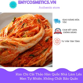 [shipnow] Kim chi cải thảo Hàn Quốc nhà làm chuẩn vị, cải giòn thấm gia vị, lên men tự nhiên, không chất bảo quản