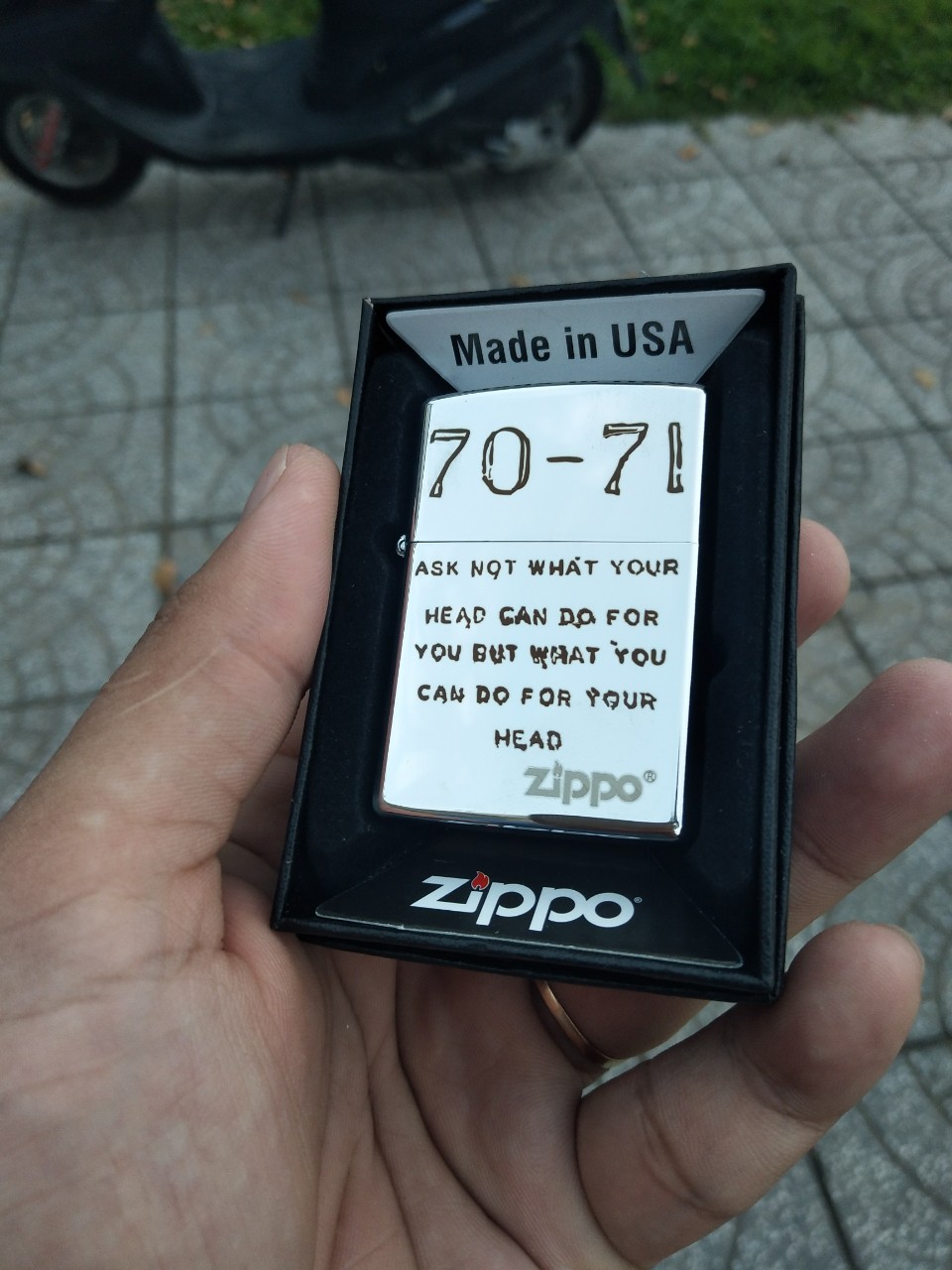 Vỏ Zippo USA Chủ Đề Việt Nam War 1970-1971