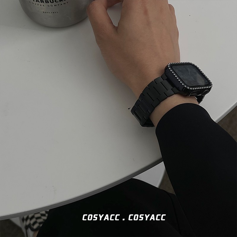 Dây Đeo Inox Mỏng Cho Đồng Hồ Thông Minh iwatch band 49mm 45mm 41mm 44mm 40mm 42mm 38mm Series 8 7 6 SE 5 4 3 2 1