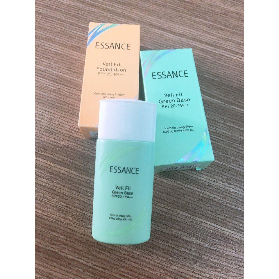 Kem lót trang điểm dưỡng trắng siêu mịn Veil Fit Green Base SPF20/PA++ 30g | BigBuy360 - bigbuy360.vn