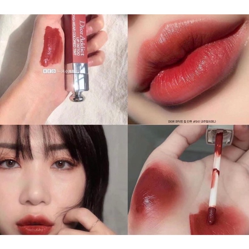 SON DIOR LIP TATTOO 541 421 771 unbox CHÍNH HÃNG