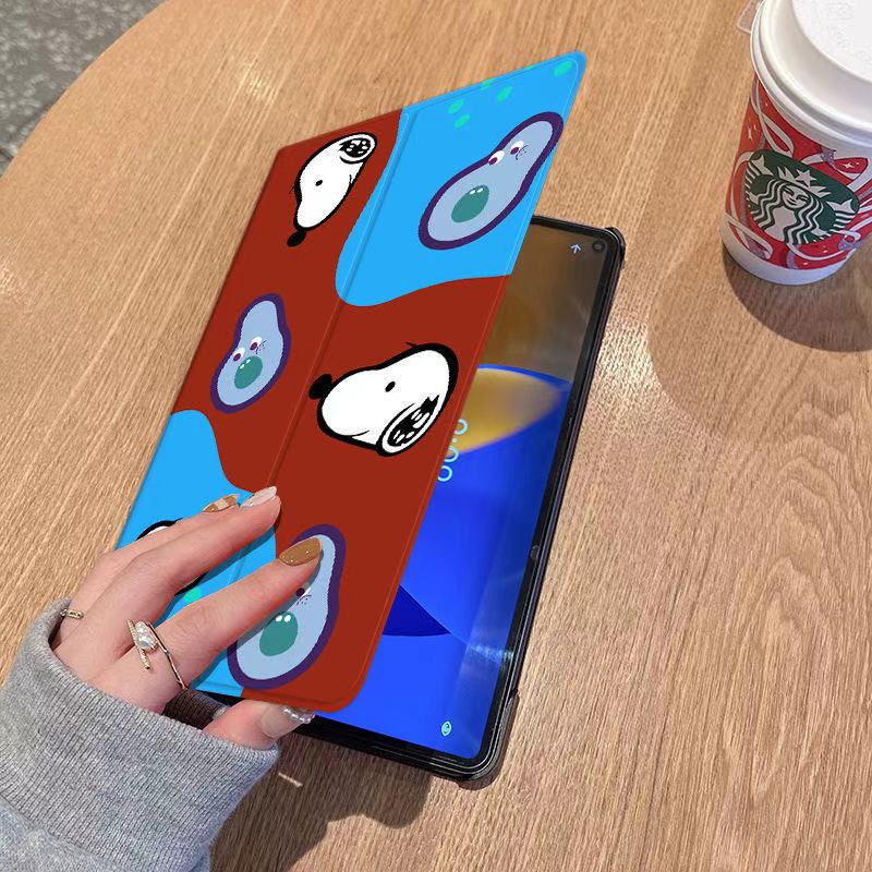 Ốp Máy Tính Bảng Họa Tiết Hoạt Hình for Snoopy Và Charlie Cho apple ipad air ipad mini 123456 Dễ Thương Bao Da Máy Tính Bảng Họa Tiết Đáng Yêu Cho ipad 10.2inch 9.7inch 11inch Ốp