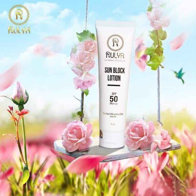Kem Chống Nắng Cao Cấp RULYA SUN BLOCK LOTION | Thế Giới Skin Care