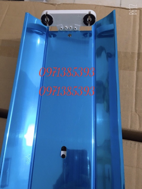 Máng đèn đôi có choá inox 0.6m- Máng đèn phản quang đôi có choá inox 0,6m, máng đèn led đôi